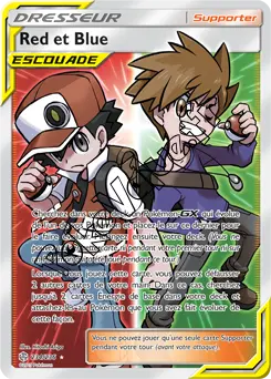 Carte Pokémon Red et Blue n°234 de la série Éclipse Cosmique